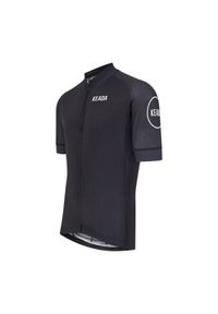 KEADA SPORTS - Damska koszulka kolarska z krótkim rękawem – Czarna. Kolor: czarny. Długość rękawa: krótki rękaw. Długość: krótkie. Sport: kolarstwo