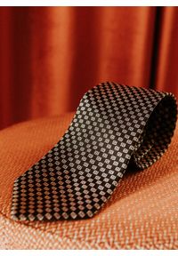 Pako Lorente - PAKO LORENTE - Jedwabny krawat z monogramem PL. Materiał: jedwab #2