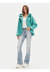 United Colors of Benetton - United Colors Of Benetton Kurtka przejściowa 2OGZDN07S Zielony Relaxed Fit. Kolor: zielony. Materiał: bawełna