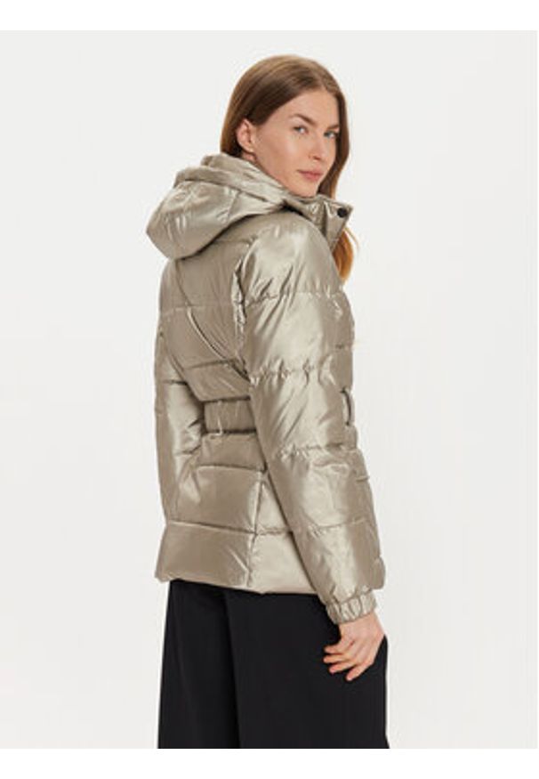 Morgan Kurtka zimowa 242-GELIAM Złoty Regular Fit. Kolor: złoty. Materiał: syntetyk. Sezon: zima