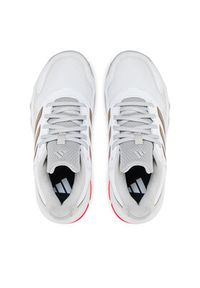 Adidas - adidas Buty do tenisa Courtjam Control 3 IH2968 Biały. Kolor: biały. Materiał: materiał. Sport: tenis