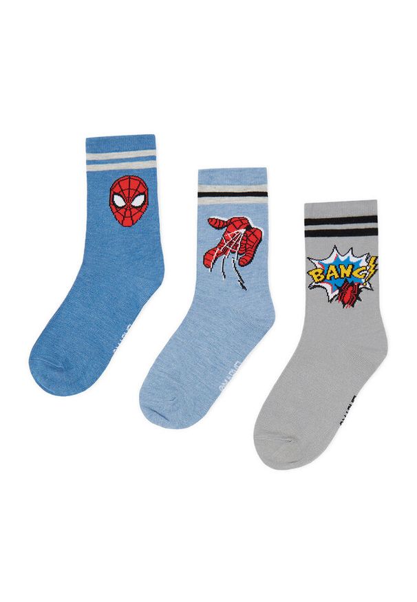 Skarpety długie Spiderman Ultimate. Wzór: motyw z bajki