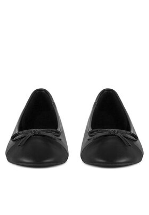 Jenny - JENNY Baleriny LH24014-1 Czarny. Kolor: czarny. Materiał: materiał, syntetyk