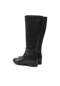 Geox Oficerki D Felicity D D84G1D 00043 C9999 Czarny. Kolor: czarny. Materiał: skóra #5