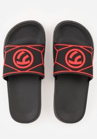 Born2be - Czarne Klapki Basenowe z Piankowego Materiału Throneosis. Okazja: do domu, na co dzień. Kolor: czarny. Materiał: materiał. Sezon: lato. Styl: sportowy, wakacyjny, casual #5