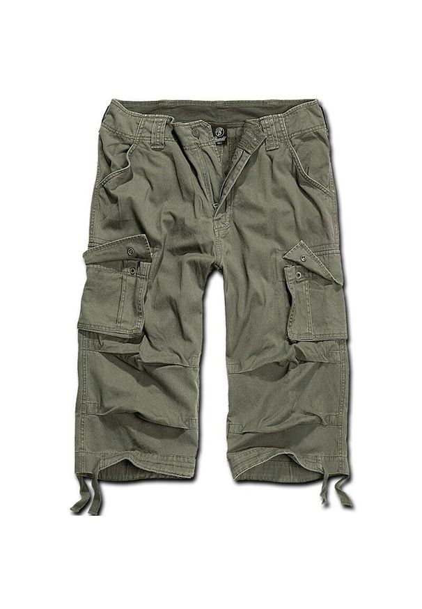 Szorty bushcraft męskie Brandit M65 3/4 Urban Legend Olive. Kolor: zielony. Długość: krótkie. Sezon: lato