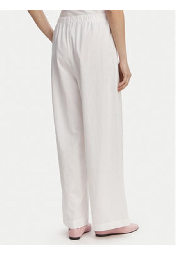 TOMMY HILFIGER - Tommy Hilfiger Spodnie materiałowe UW0UW06431 Biały. Kolor: biały. Materiał: bawełna