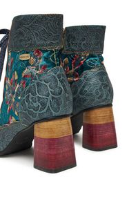 Laura Vita Trzewiki Idcano 06 Turkusowy. Kolor: turkusowy. Materiał: materiał #2