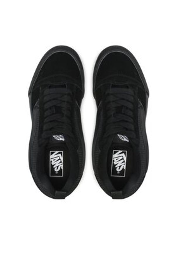Vans Tenisówki Knu Skool VN0009QCBKA1 Czarny. Kolor: czarny. Materiał: skóra