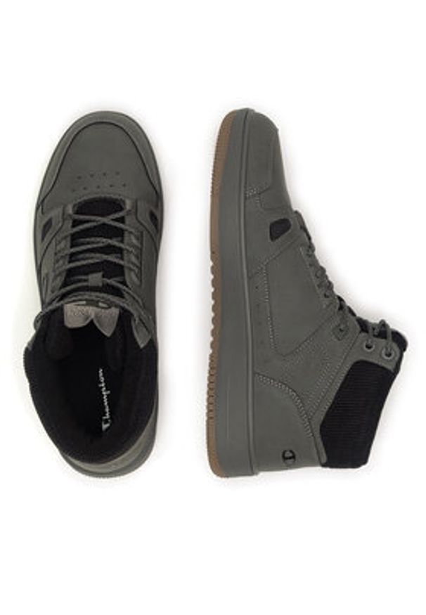 Champion Sneakersy RD18 MID CORD S22295-ES014 Szary. Kolor: szary. Materiał: materiał