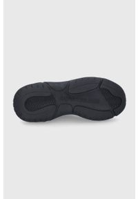 Calvin Klein Jeans Buty kolor czarny. Nosek buta: okrągły. Zapięcie: sznurówki. Kolor: czarny #5