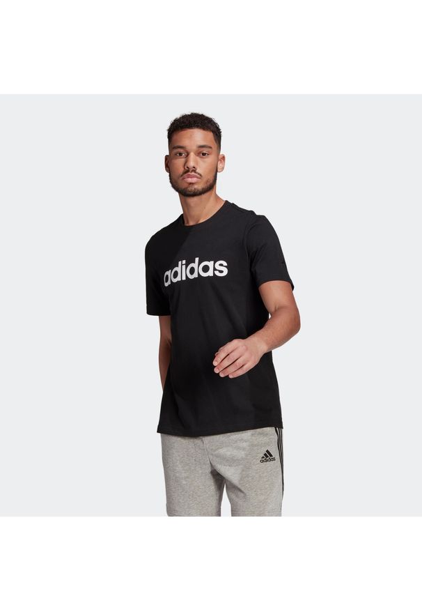 Koszulka do fitnessu Adidas z krótkim rękawem, krótka