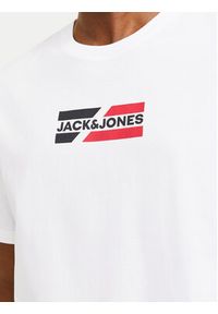 Jack & Jones - Jack&Jones T-Shirt Corp Graphic 12268415 Biały Regular Fit. Kolor: biały. Materiał: bawełna #6