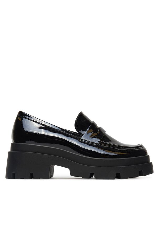 Loafersy DeeZee. Kolor: czarny