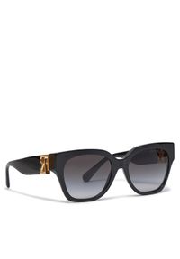 Lauren Ralph Lauren Okulary przeciwsłoneczne 0RL8221 50018G Czarny. Kolor: czarny