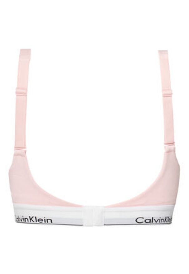 Calvin Klein Underwear Biustonosz top 000QF7900E Różowy. Kolor: różowy. Materiał: bawełna