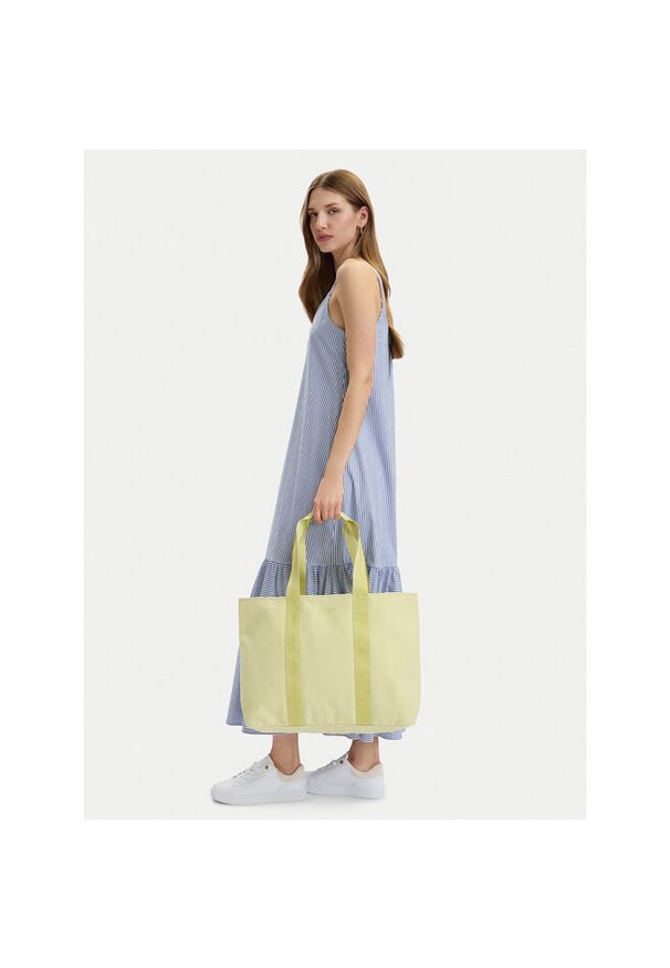 Hugo - Torebka HUGO. Kolor: beżowy