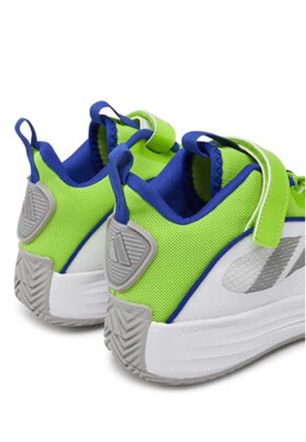 Adidas - adidas Buty do koszykówki Ownthegame 3.0 JI0394 Biały. Kolor: biały. Materiał: materiał. Sport: koszykówka