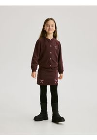 Reserved - Dzianinowy komplet - ciemnobrązowy. Kolor: brązowy. Materiał: dzianina #1