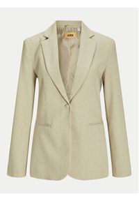 JJXX Marynarka Ellis 12268835 Beżowy Regular Fit. Kolor: beżowy. Materiał: syntetyk #4