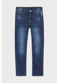 Mayoral - Jeansy dziecięce Basico 128-172 cm. Kolor: szary, wielokolorowy, niebieski. Materiał: jeans #1