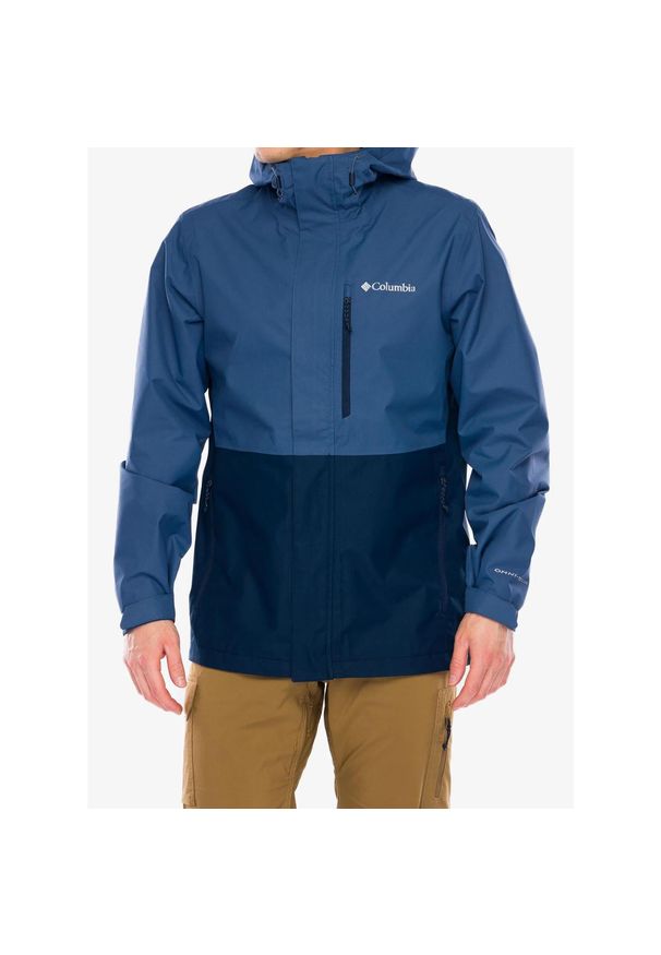 columbia - Kurtka przeciwdeszczowa męska Columbia Hikebound II Jacket. Kolor: niebieski. Sport: turystyka piesza