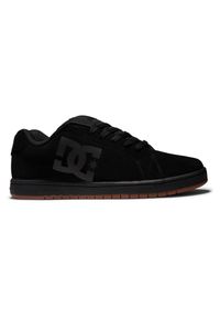 DC Shoes - Skórzane buty dla Mężczyzn GAVELER Czarny. Kolor: czarny. Materiał: guma, skóra. Szerokość cholewki: normalna
