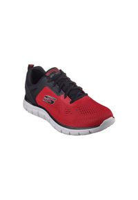 skechers - Buty SKECHERS TRACK Czerwony. Kolor: wielokolorowy. Materiał: materiał, syntetyk, tkanina #1