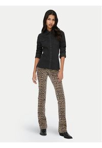 only - ONLY Koszula jeansowa Sasia 15352339 Czarny Slim Fit. Kolor: czarny. Materiał: bawełna #3