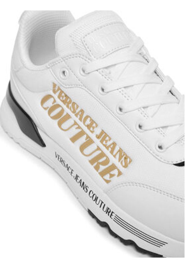 Versace Jeans Couture Sneakersy 80YA3SA5 ZSE13 Biały. Kolor: biały. Materiał: mesh