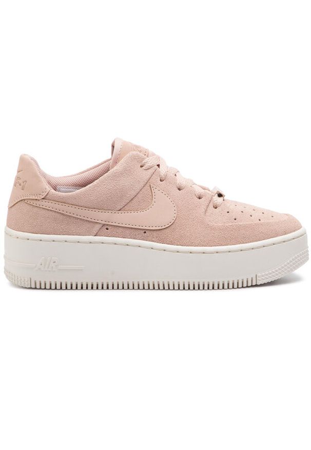 Nike Sneakersy Af1 Sage Low AR5339 201 Beżowy. Kolor: beżowy. Materiał: skóra, zamsz