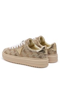 Guess Sneakersy FLJD13 FAM12 Złoty. Kolor: złoty. Materiał: materiał #6