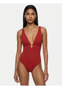 Lauren Ralph Lauren - LAUREN RALPH LAUREN Strój kąpielowy 20601062 Czerwony. Kolor: czerwony. Materiał: syntetyk #1