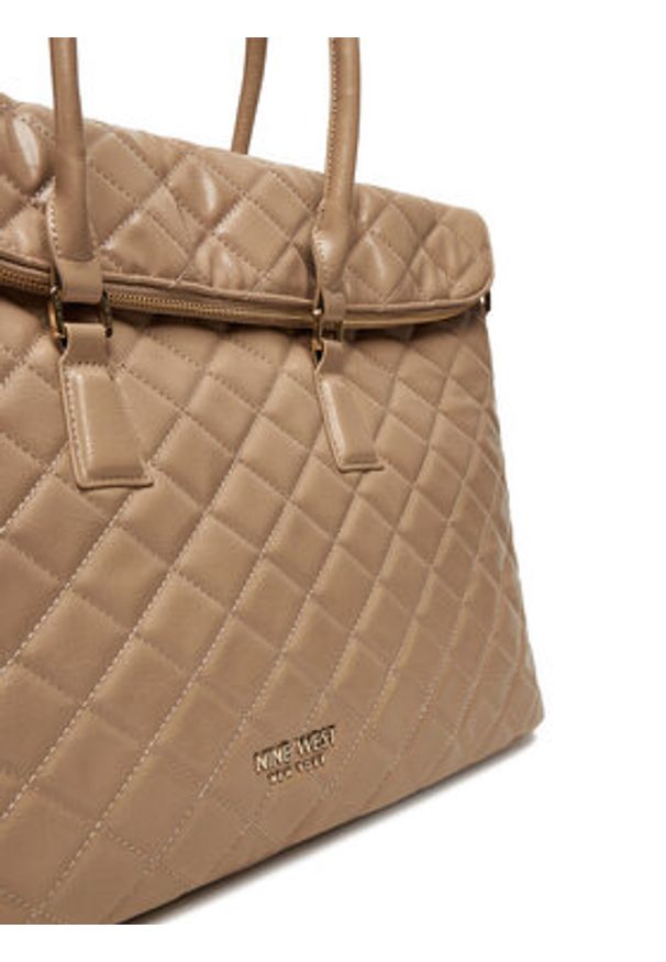Nine West Torebka CEO-SOPHIA-LA374-4066 Beżowy. Kolor: beżowy