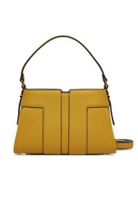 Elisabetta Franchi Torebka BS-06A-51E2-V400 Żółty. Kolor: żółty. Materiał: skórzane
