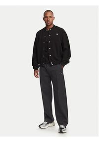 Hugo - HUGO Kurtka bomber Dabin 50563037 Czarny Oversize. Kolor: czarny. Materiał: bawełna #2