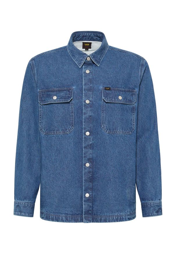Lee - LEE MĘSKA KOSZULA WORKWEAR OVERSHIRT DEEP WATERS 112341791 L68D045023