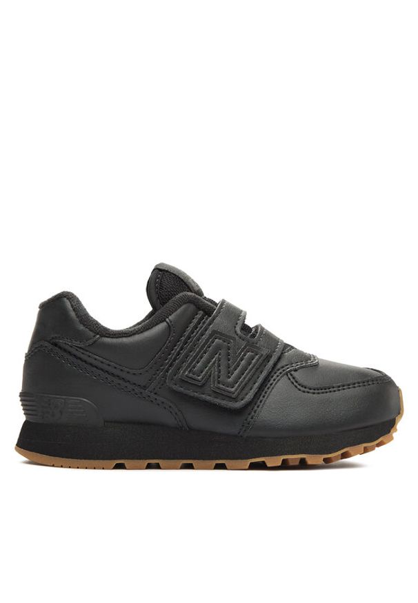 New Balance Sneakersy PV574NBB Czarny. Kolor: czarny. Materiał: skóra. Model: New Balance 574