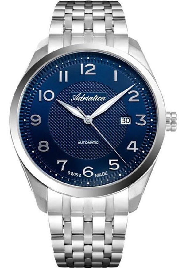 Zegarek Adriatica Zegarek męski Adriatica A8309.5125A srebrny. Kolor: srebrny