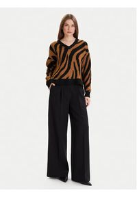 Vila Sweter Cilia 14094215 Czarny Standard Fit. Kolor: czarny. Materiał: syntetyk #4