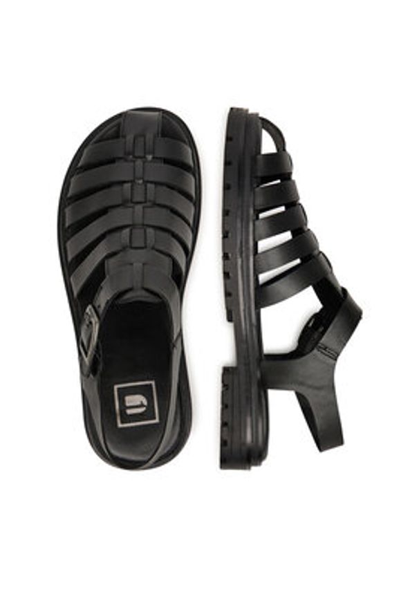 G-Star RAW - G-Star Raw Sandały WI34-23568-03 Czarny. Kolor: czarny. Materiał: skóra