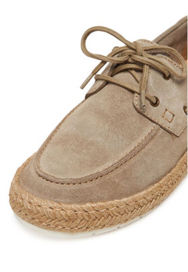 Gino Rossi Espadryle BUMPER-01 MI08 Beżowy. Kolor: beżowy. Materiał: zamsz, skóra