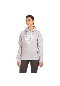 Bluza damska Kilpi Fjela. Kolor: szary. Materiał: bawełna #1