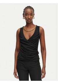 Marciano Guess Top G6GP11 K3617 Czarny Regular Fit. Kolor: czarny. Materiał: wiskoza #1