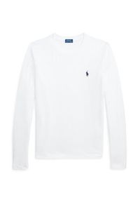 Polo Ralph Lauren Bluzka 211898699001 Biały Regular Fit. Typ kołnierza: polo. Kolor: biały. Materiał: bawełna #3