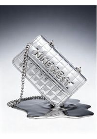 Nine West Torebka EO-Glamercy-Grace-LX10060 Srebrny. Kolor: srebrny #7