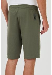EA7 Emporio Armani - EA7 Zielone męskie szorty Bermudy, Rozmiar L. Kolor: zielony #4