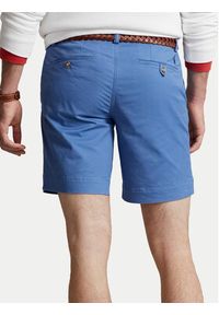Polo Ralph Lauren Szorty materiałowe 710799213045 Niebieski Slim Fit. Kolor: niebieski. Materiał: bawełna