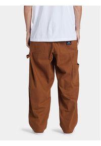 DC Spodnie materiałowe Trench Pant Ndpt ADYNP03084 Brązowy Regular Fit. Kolor: brązowy. Materiał: bawełna #7
