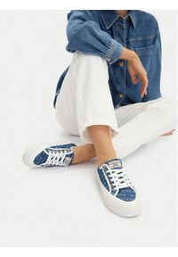 Guess Jeans Tenisówki CWBEO-GJ13456 Niebieski. Kolor: niebieski. Materiał: materiał #1
